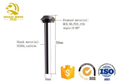 China Único diâmetro das ferramentas 4-12 milímetro de Crystal Diamond Milling Tools High Precision Mcd à venda