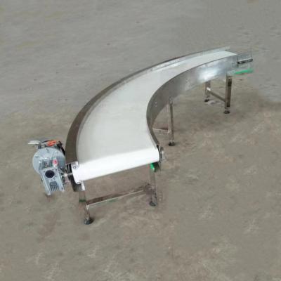 China PVC heat resistant conveyor turning system for food production line for sale