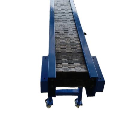 China Heat Resistant Chain Plate Slat Conveyor for sale