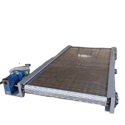 China Heat Resistant Industrial Heavy Duty Wear Resistant Plate Chain Conveyor System for sale