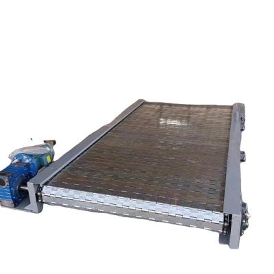 China Heat Resistant Stainless Steel Chain Plate Conveyor /Chain Link Conveyor for sale