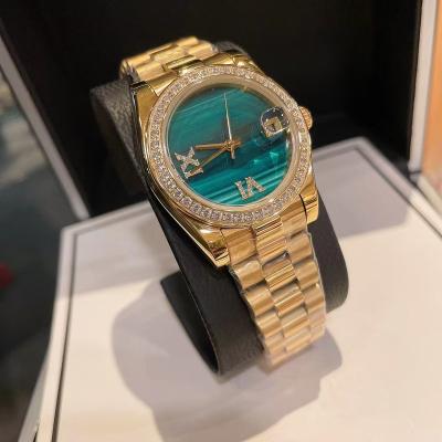 China Automatic Quartz Movement Date Elegant Women's Wrists Floor Discount Luxury Diamond Women's De Cuarzo Watches for sale