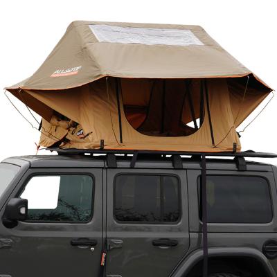 China Hot Sale Extended Type Shell Car Roof Top Tent Soft Extended Type Easy Up Waterproof Rainproof Outdoor Tent For Camping for sale