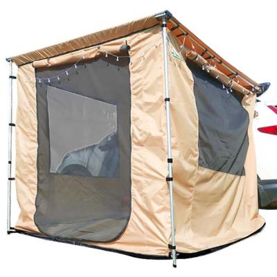 China Extended Type Custom Waterproof Sunshade Changing Room Toilet Privacy Car Side Awning Portable Shower Tent for sale