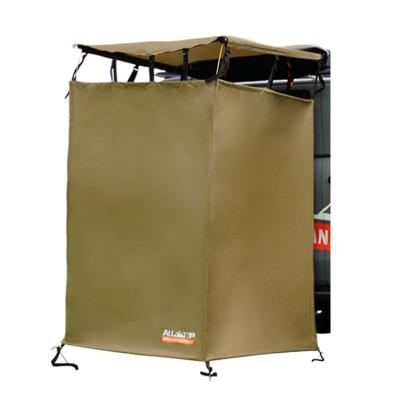 China High Quality Portable Waterproof Camping 4x4 Private Car Ensuite Tent Off Road Outdoor Shower Tent for sale