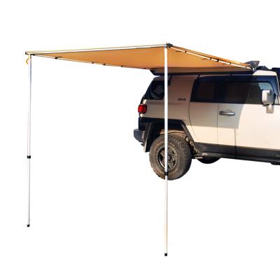 China Diagonal Tie Type 4WD Family Camp Car Tent 1.4*2.5m Heavy Duty Picnic Vehicle Moving Tent For Portable SUV Truck Car for sale