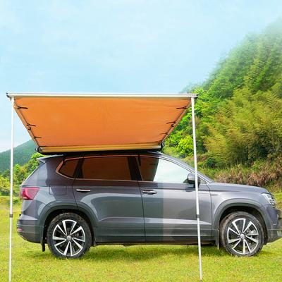 China Diagonal Tying Type 2.5*3m Outdoor Campervan Side Tent Waterproof And UV Resistant For 3-4 Person Car Side Tent With Different Size For Sale for sale