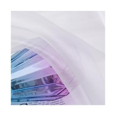 China High Quality Tear-resistant Silk Organza Fabric Wedding Dress Organza Fabric Ready Upholstery for sale