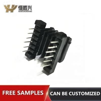 China EE19 High Frequency Horizontal Transformer 6+6with 4 Slots Coil For Transformer for sale