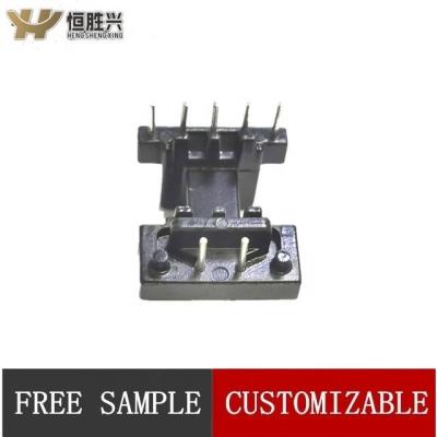 China High Frequency Transformer EI/EE16 Hor 5+2pin Row Pitch Transformer Coil 11.5mm Material Bakelite Coil for sale