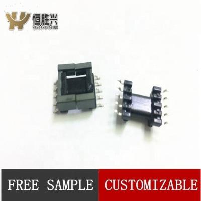 China Professional production of EPC13 bakelite transformer high frequency coil pin 5+5skeleton SMD coil support custom for sale