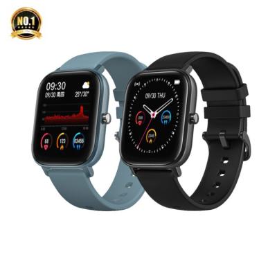 China Colorful Touch Screen Hd Full Touch Screen Show Ip67 Wristband Reloj Ligente Smartwatch P8 Waterproof Smart Watch for sale