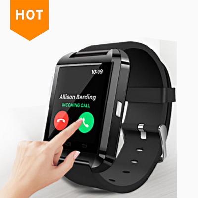 China TOP-SALE Black Android Smartwatch 3G Smartwatch U8 With Remote Control Camera SMS Notification For Android And IOS Smartphone for sale