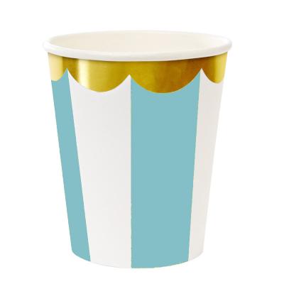 China Wholesale Price 9.5oz Pastel Disposable Paper Cups Food Grade Paper Cups Eco Friendly Homeware for sale