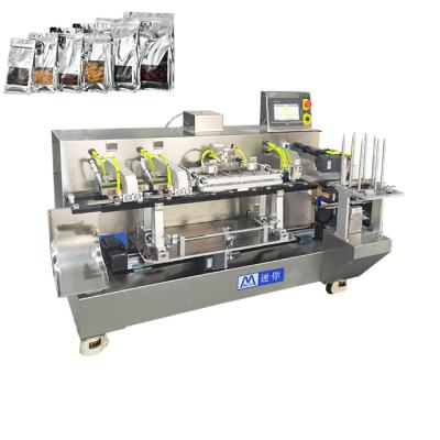 China Automachine Automatic Powder Sachet Filling Machine Granule Packing Machine Pick Fill Seal Machine For Liquid for sale