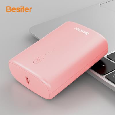 China Outdoor Indoor Portable USB 10000mah Power Banks With Type C Mini Slim Mobile Charger Customized Fast Charging Power Bank 10000mah For Phone for sale