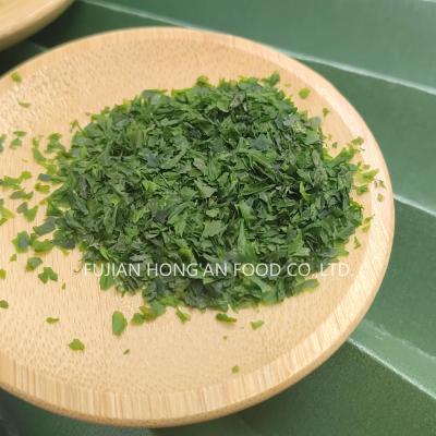 China Cuisine Seasoning Dried Green Sea Moss Laver Dried Sea Lettuce Crispy Texture High Vitamins for sale