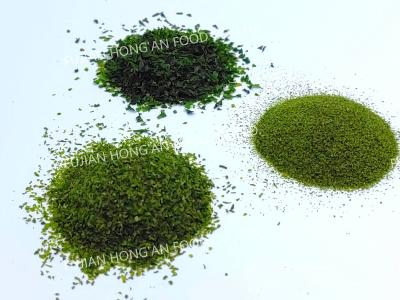 China Crispy Umami Flavor Aonori Seaweed Powder Sprinkles Ulva Lactuca Dried Green Laver Or Seawee for sale