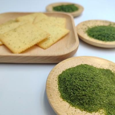 China Nori Algen in Chips Aonori Knusprig Grün Trocken Aonori Pulver Trockenes Algenpulver reich an Mineralien und Vitaminen zu verkaufen