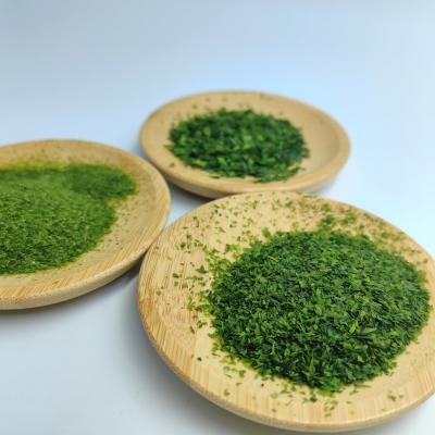 China Ready To Eat Organic Umami Green Ulva Lactuca Seaweed Powder For Salads And Snacks for sale