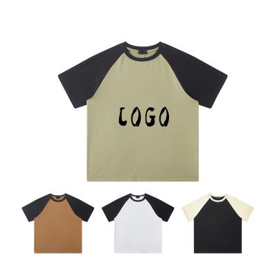 China Hot Sale Custom Logo High Quality Breathable Short Sleeve 2 Colors Unisex Mid Length Sleeve T-Shirt For Kids for sale