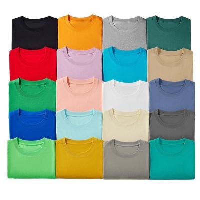 China New 2023 Low MOQ Wholesale Custom High Quality Daily Unisex Original Stretch Casual Short Sleeve T-shirts For Kids for sale