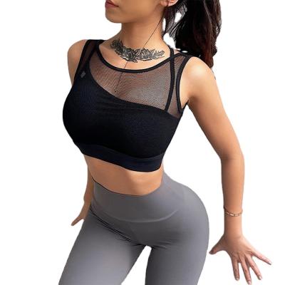 China Wholesale Breathable Women Sports Bra Sports Wear Seamless Lift Up Padded Fitness Yoga Bra for sale