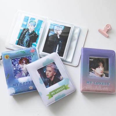 China Eco-friendly My Korean Star Photo Album Beautiful Mini Binder Photos Famous Kpop Group Collect Book for sale