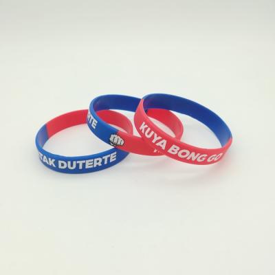 China General Election Silicone Wristband President Election Silicone Casual/Sport Ballers for sale