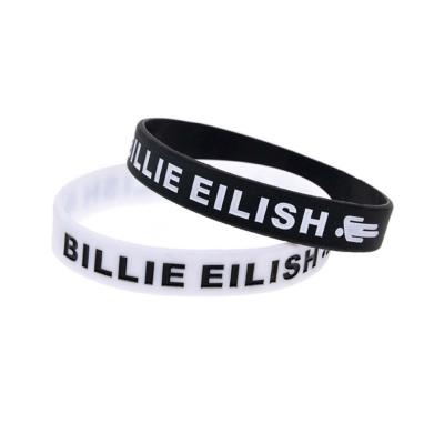 China Europe silicone wristband / custom wristband, debossed silicone wristband with your own logo for sale