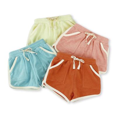 China Anti-wrinkle Summer Hot Sale Babies And Boys Kids Sport Shorts Pants 4 Colors for sale