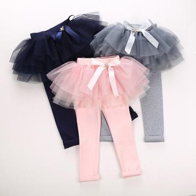 China Wholesale Anti-wrinkle Winter Kids Lace Up Pants Gaiters Girls Skirt Pants for sale