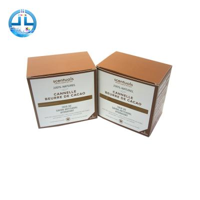 China Recyclable Customized Printing Paper Box For Handmade Soap Square Packaging Paper Box With Logo Printing for sale