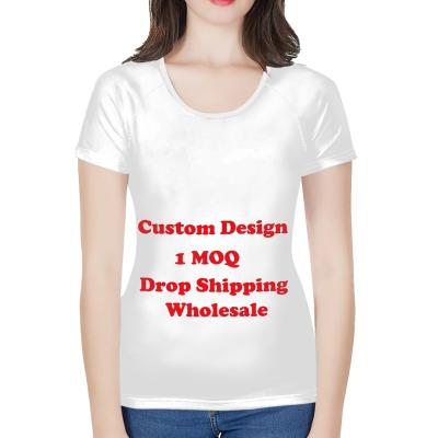 China QUICK DRY Manufacture Supply Women's Round Neck T-Shirt With Raglan Sleeve Exclusive Customization Skin-Friendly Comfortable Short Sleeve for sale