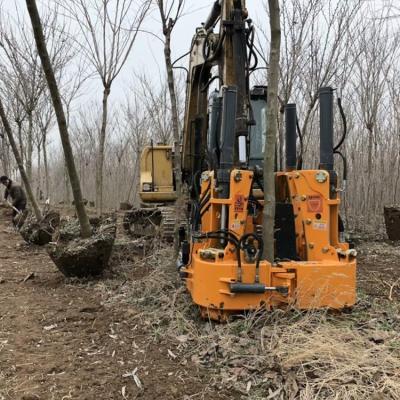 China Farms Factory Supply Tree Transplanter Tree Shovel for Excavator and Skid Beef Loader for sale