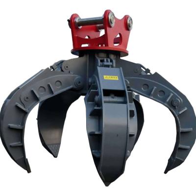 China Other Lotus Claw of Excavator Grasp Grasp Bulk Scrap Steel Material The material is loaded onto the vehicle for sale