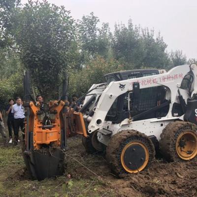 China Farms Tree Transplanter Used For Loaders And Skid Steer Excavators for sale