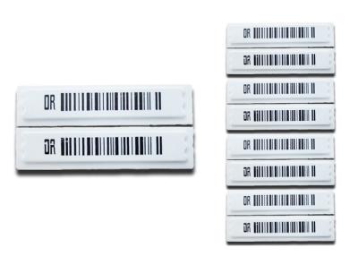 China Clothing Stores	EAS Soft Tag ,  AM System 58Khz EAS DR Rf Sticker Labels 45*11*2mm for sale