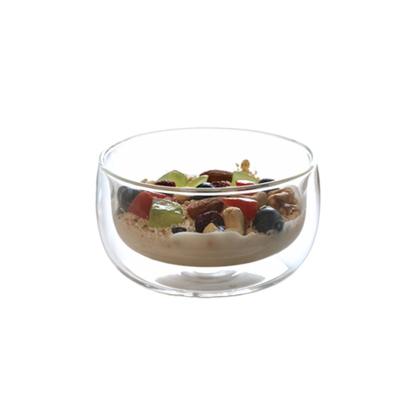 China Viable Wholesale Food Grade Transparent Microwavable Available Glass Bowl For Kitchen for sale