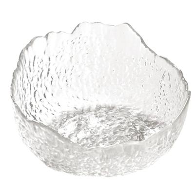 China Viable Competitive Price Fashion Irregular Shape Cereal Soup Nordic Glass Fruit Bowl for sale