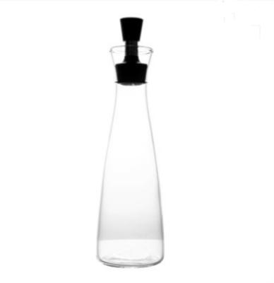 China Sustainable Supply Household Kitchen Clear Glass Maker Oil Bottle With Scale for sale