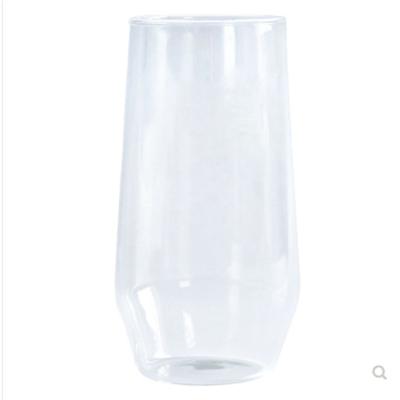 China Modern Cheap Viable Repeatable Use Coffee Single Layer Heat Resistant Glass Tea Mug for sale