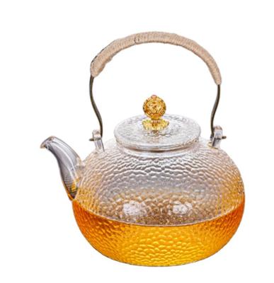 China Durable Exceptional Instantaneous Temperature Difference Withstand Quality Modern Glass Teapot for sale