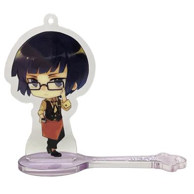 China OEM/ODM Anime Figure Offset Acrylic Custom Model Standee Model Digital Offset Printing And Key Chain for sale