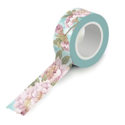 China Waterproof Japanese Fashionable Pattern Washi Tape Floral Papered Masking Tape Sample for sale