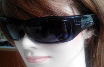 China 8GB HD 5.0MP 1280x720p Sexy Women Video Recording Glasses For Outside Sport for sale