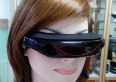 China 432*240 WQVGA Mobile Theatre Video Glasses Cinema Eyewear AV In For DVD , PS3,  TV for sale