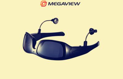 China CCTV 24 Hours Body Worn Wearable Camera Glasses With Rechargeable Cable for sale