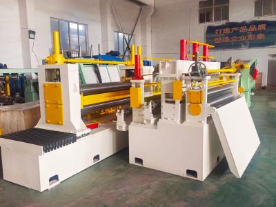 China Middle Gauge Steel Slitting Line Machine Automatic Operation For Cold Rolled for sale