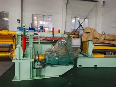 China Middle Thick Steel Strip Slitting Machine For Carbon Steel 0.6mm Thick 1500mm Wide for sale